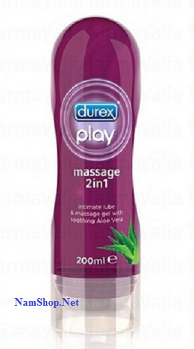 Gel bôi trơn tăng độ ẩm Durex Play Massage 2 trong 1