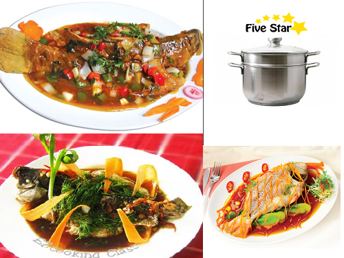 Nồi hấp bếp từ FiveStar 28 tăng thêm hương vị cho mỗi món ăn