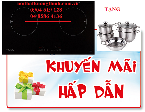 Tưng bừng khuyến mại bếp từ Taka