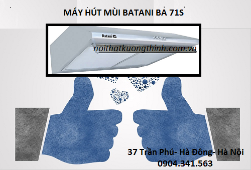 Máy hút mùi Batani BA 71S có tốt không?
