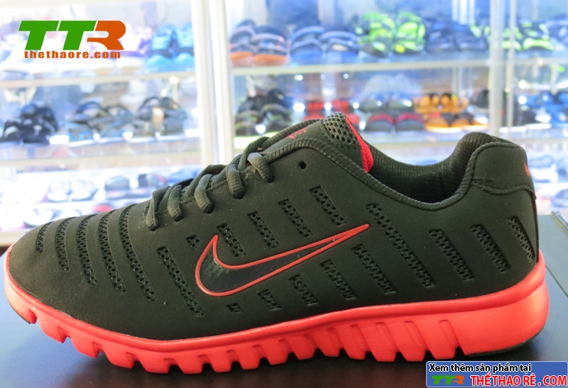 Giày Nike Pega Super Light Nam Đen Đỏ NK085