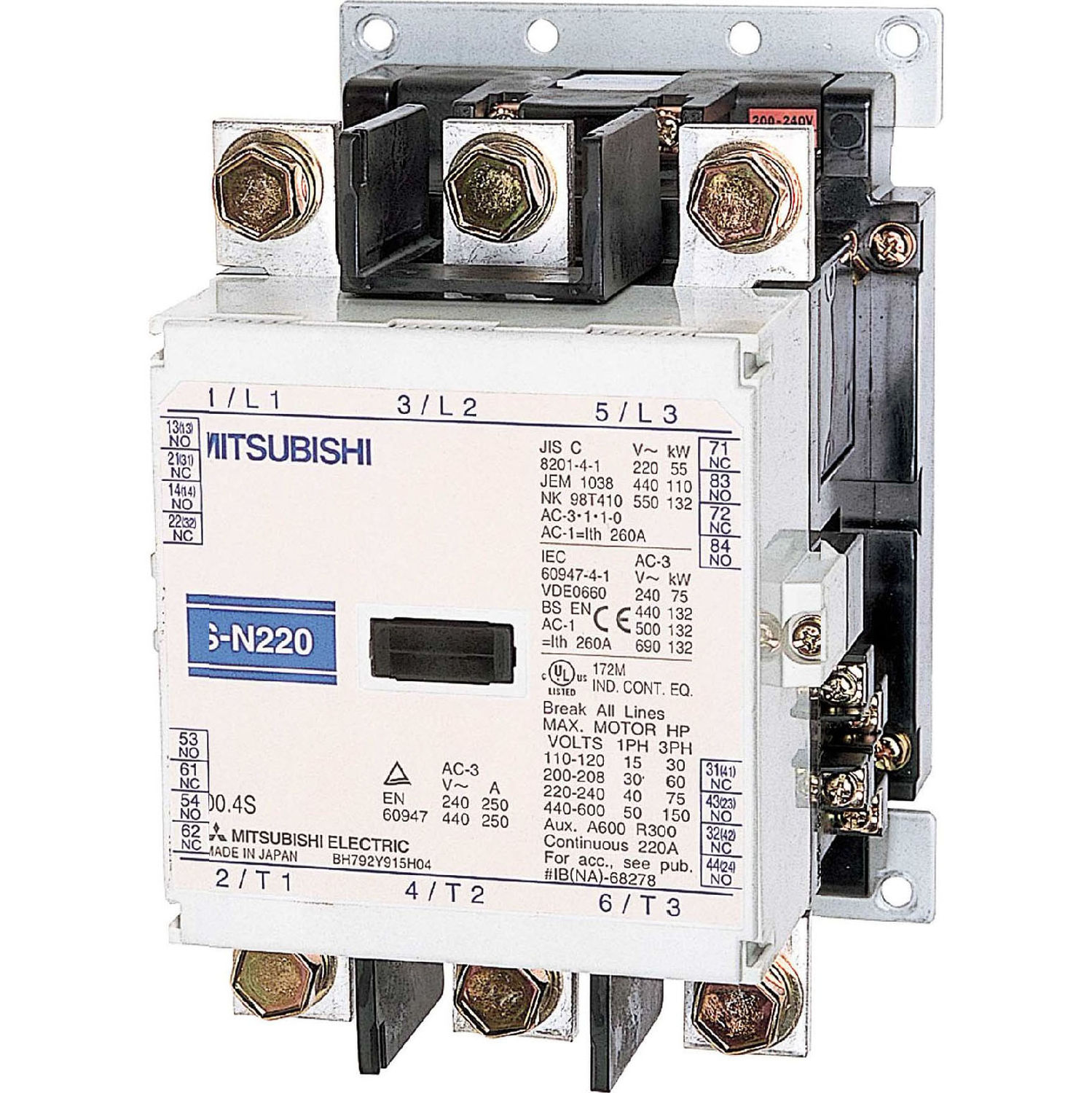 contactor-mitsubishi-s-n220