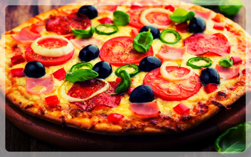 Lò vi song Munchen ML45: Thưởng thức Pizza hương vị Ý