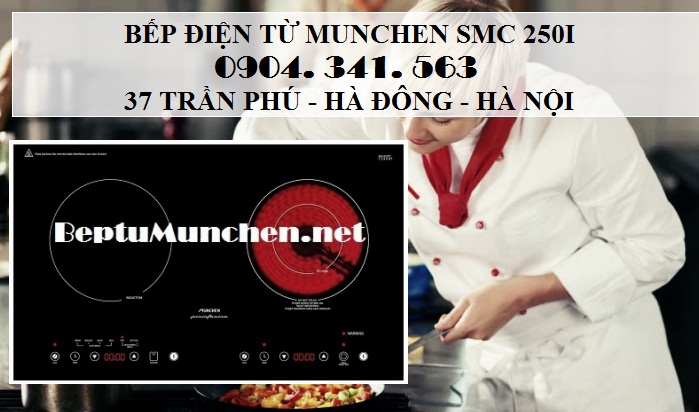 Bếp điện từ Munchen SMC 250I mua tại 37 Trần Phú - Hà Đông