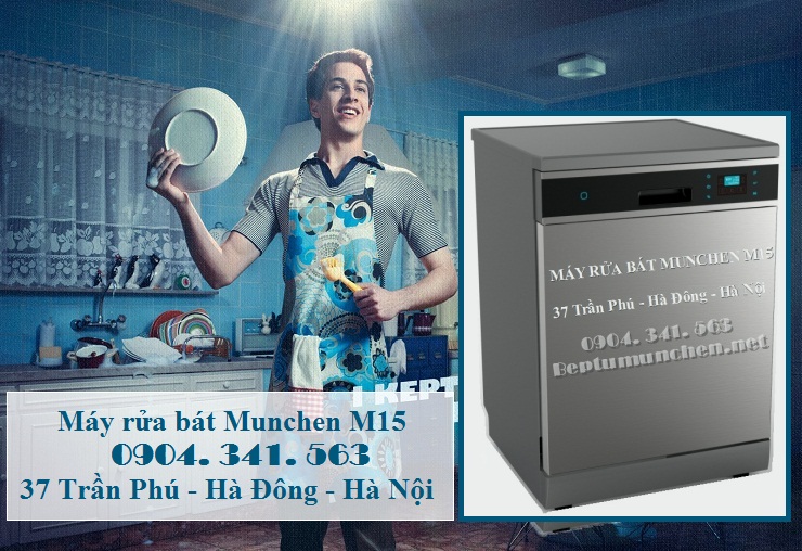 Máy rửa bát Munchen M15 chính hãng bán tại Nội thất Kường Thịnh