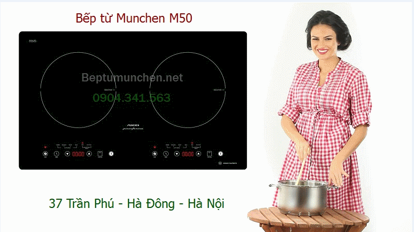 Khuyến mãi cùng bếp từ Munchen M50