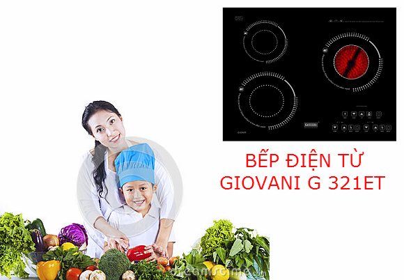 Chiêm ngưỡng vẻ đẹp hoàn hảo của bếp điện từ Giovani G 321ET