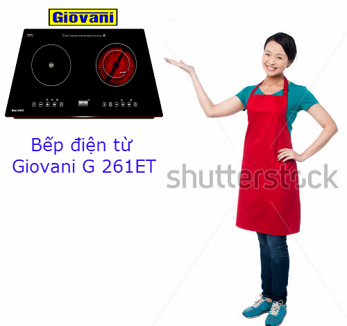 Đơn giản hóa công việc nấu ăn với bếp điện từ Giovani G 261ET