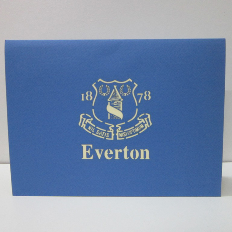 Thiệp nổi sân bóng đá đội tuyển Everton