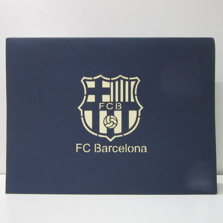 Thiệp nổi sân bóng đá đội tuyển Barcelona