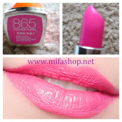 Son môi Maybeline Color Sensational Vivids 865 -FUCHSIA FLASH