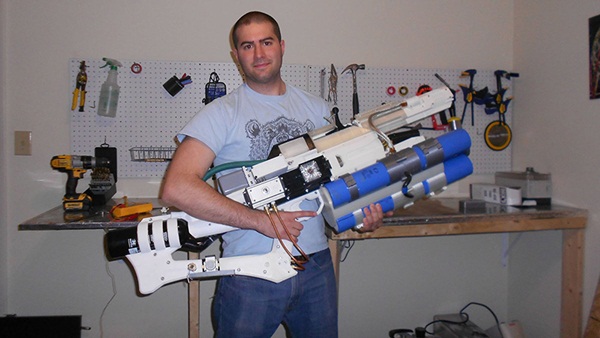 Chàng trai chế tạo thành công khẩu railgun bằng công nghệ in 3D
