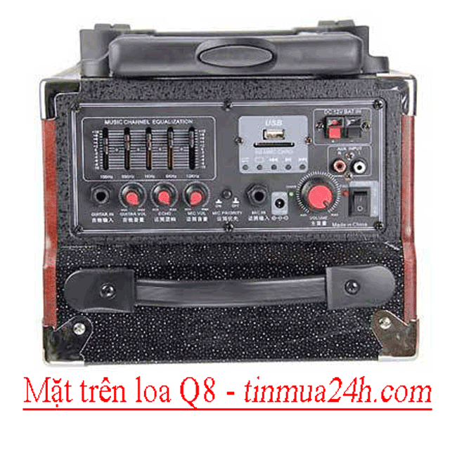 Loa Vali Kéo Temeisheng Q8 Bluetooth