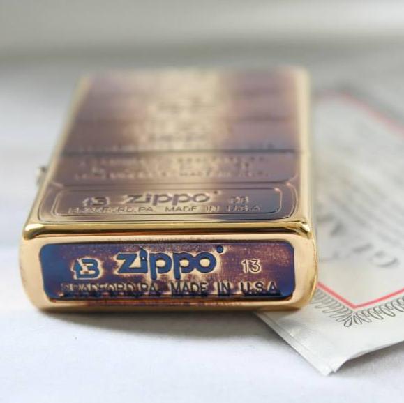 Bật lửa Zippo Mỹ xuất Nhật cực đẹp, quý, sang trọng, cao cấp, bảo hành trọn đời - 12