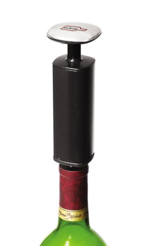 Bộ hút chân không cho rượu vang Metrokane Houdini Wine Preserver Vacuum Pump with 2 Stoppers