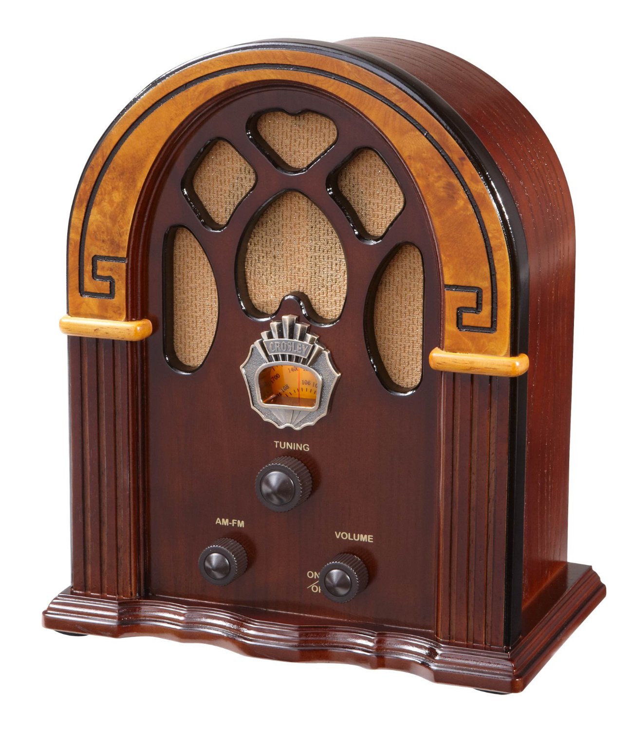Đài radio kiểu cổ Crosley CR31-WA Companion Retro AM/FM