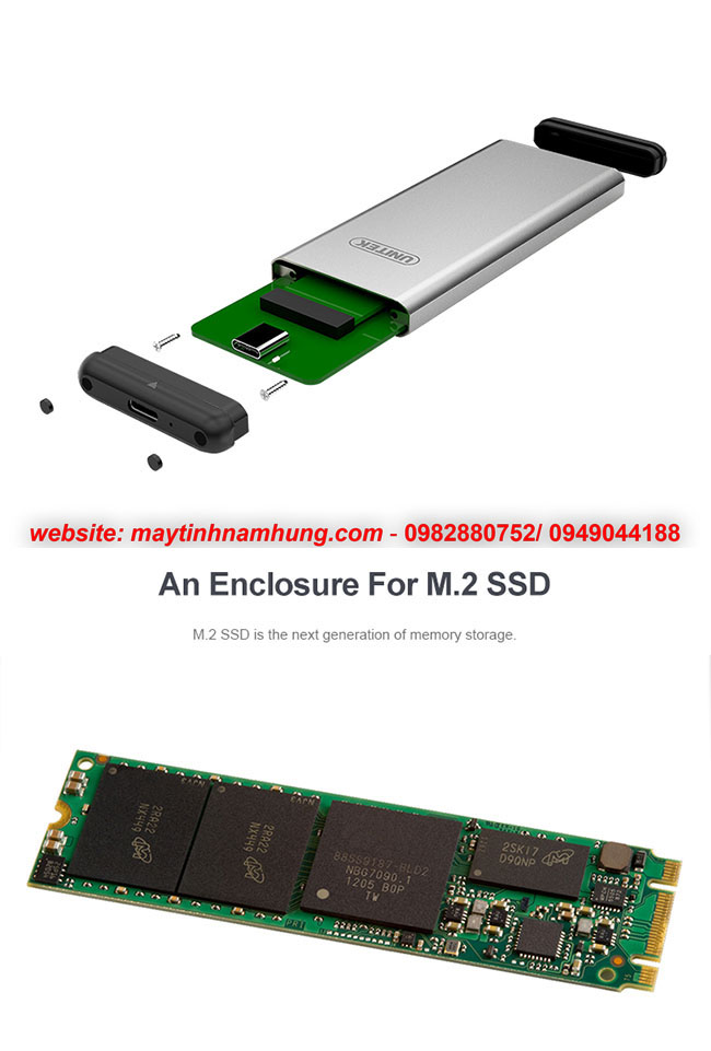 Box chuyển ổ cứng SSD M2 thành ổ cứng di động