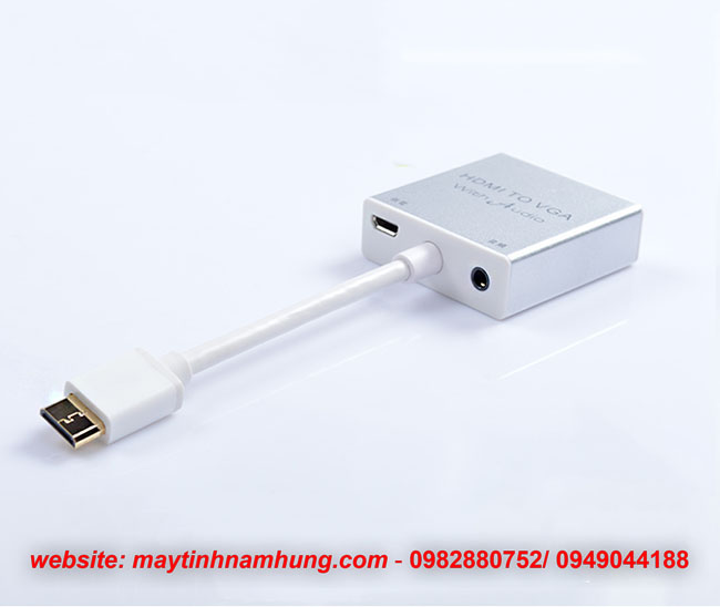 Cáp kết nối các dòng Ultrabook với máy chiếu (mini HDMI to VGA) Ztek ZY097