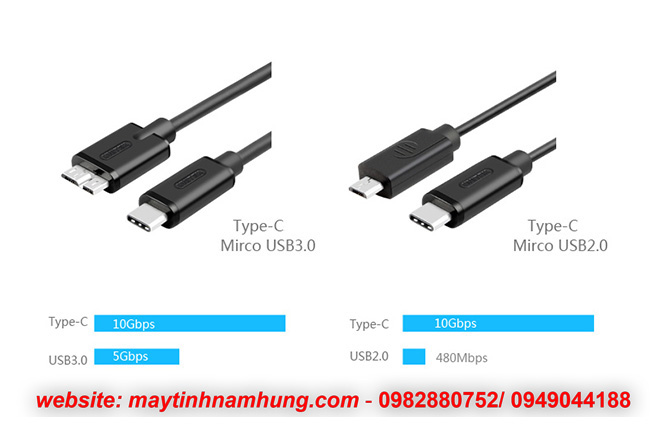 cáp USB type C dùng cho ổ cứng di động