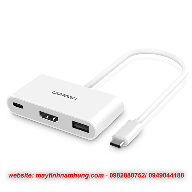 Cáp dùng cho macbook 12 ra máy chiếu USB-C to HDMI