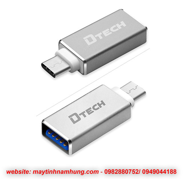 Đầu chuyển chân USB thường cắm sang cổng USB type C