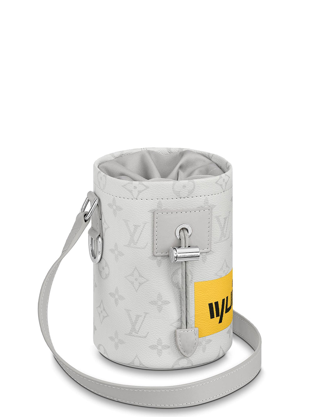 Túi đeo chéo vuông Louis Vuitton Trắng hoa vân Xám quai Xanh phối xích  fullbox bill thẻ Like Auth on web  TANYA