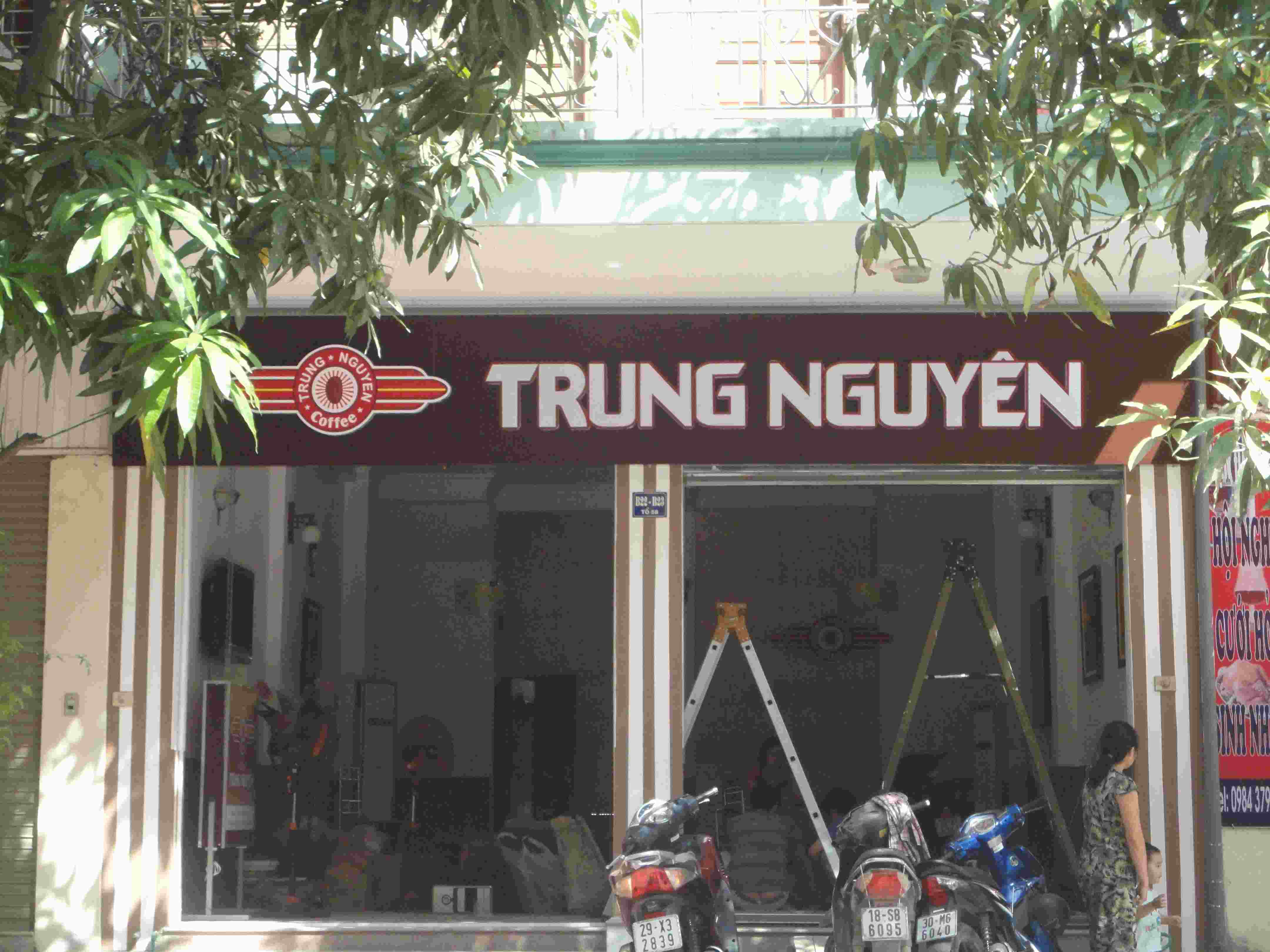 Biển hiệu - cafe Trung Nguyên Công ty TNHH thương mại Siêu Led Việt
