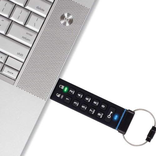 USB bảo mật tiêu chuẩn Quân đội - Apricorn Aegis Secure Key USB 32GB