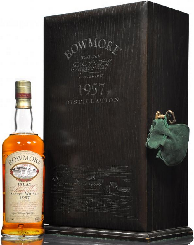 giá rượu Bowmore 1957 38 năm