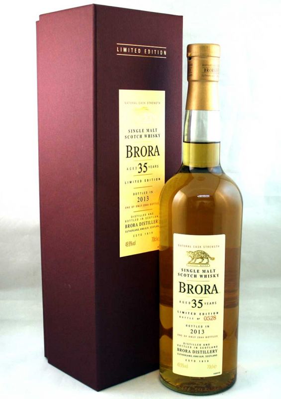 giá rượu Brora 1977 35 năm