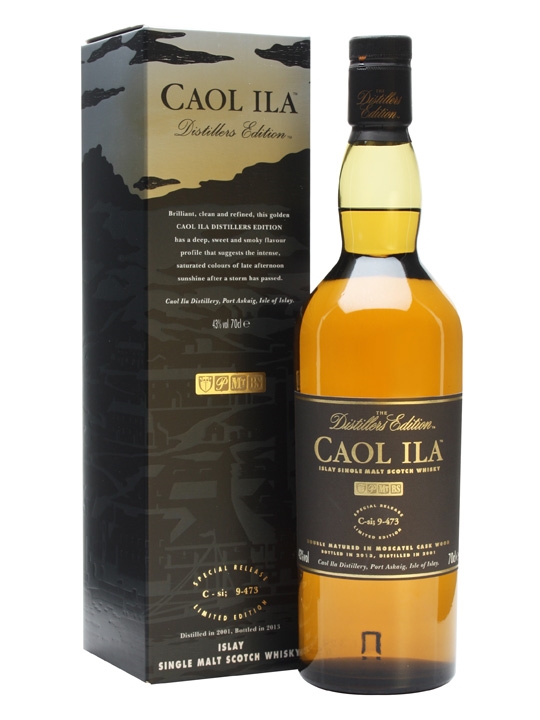 giá rượu Caol ila 2001 Distillers Edition