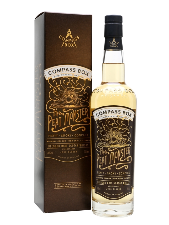 gía rượu Compass Box The Peat Monster