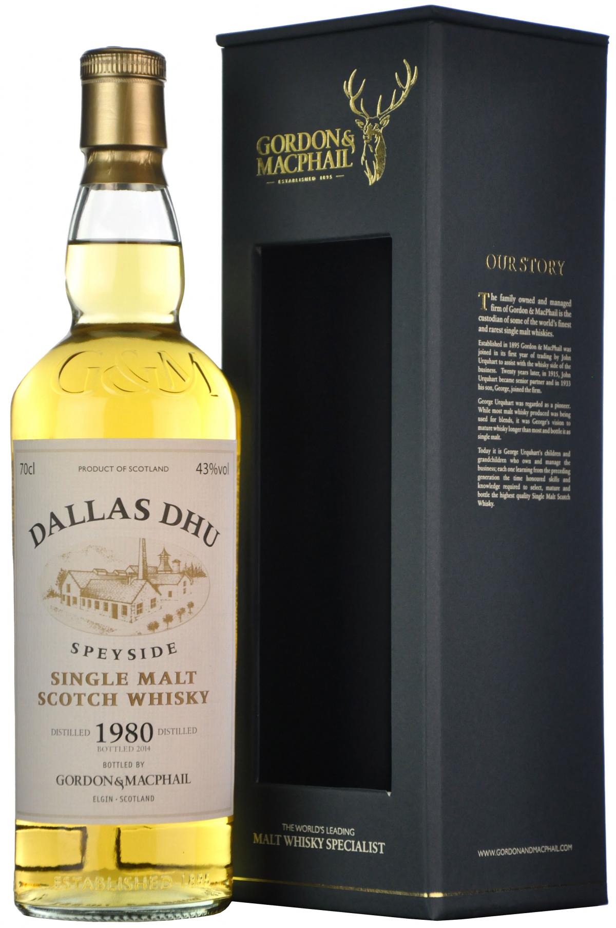giá rượu Dallas Dhu 1980