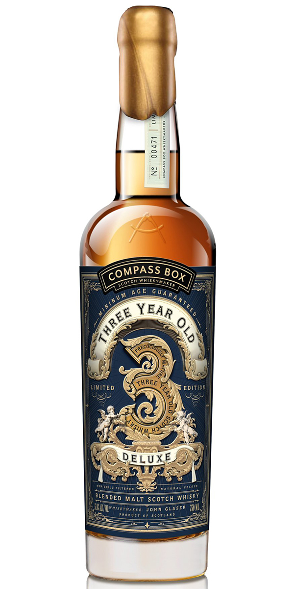 giá rượu Compass Box 3 năm