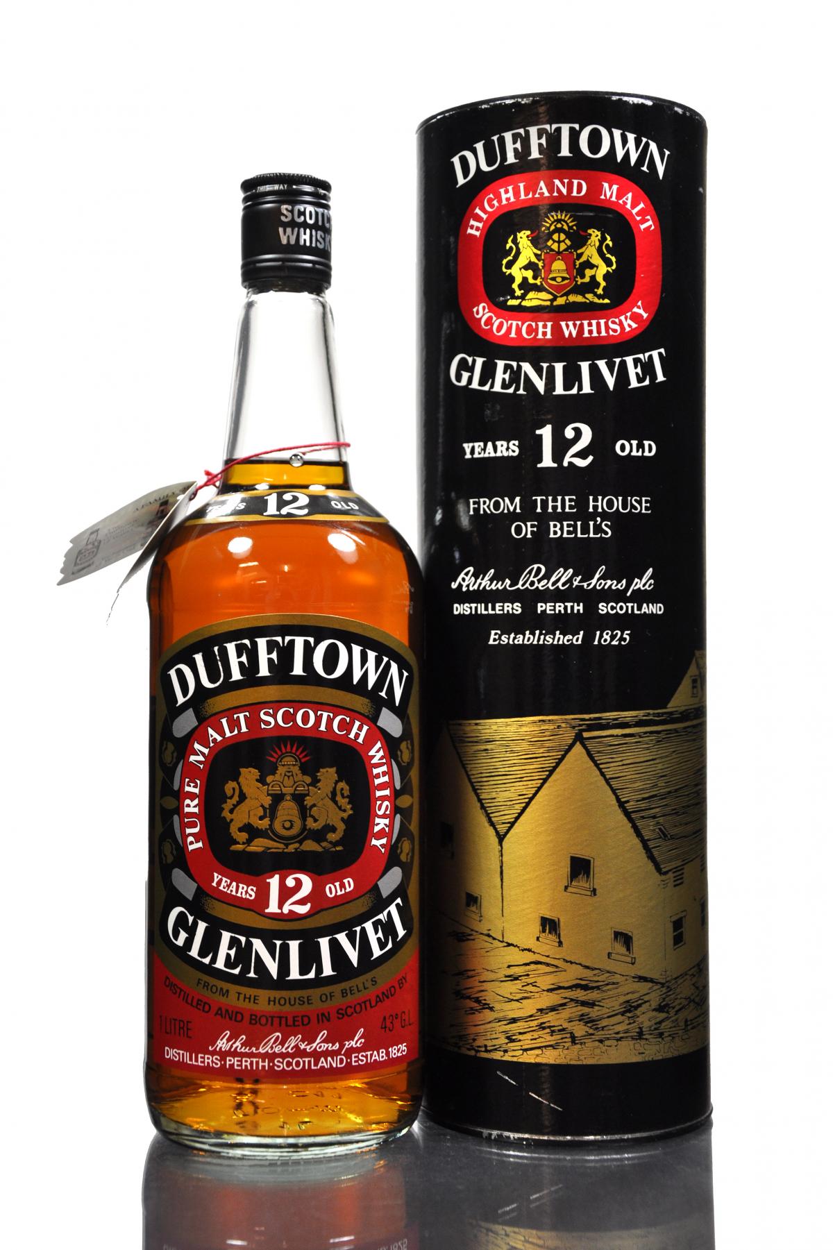 giá rượu Dufftown-Glenlivet 12 năm