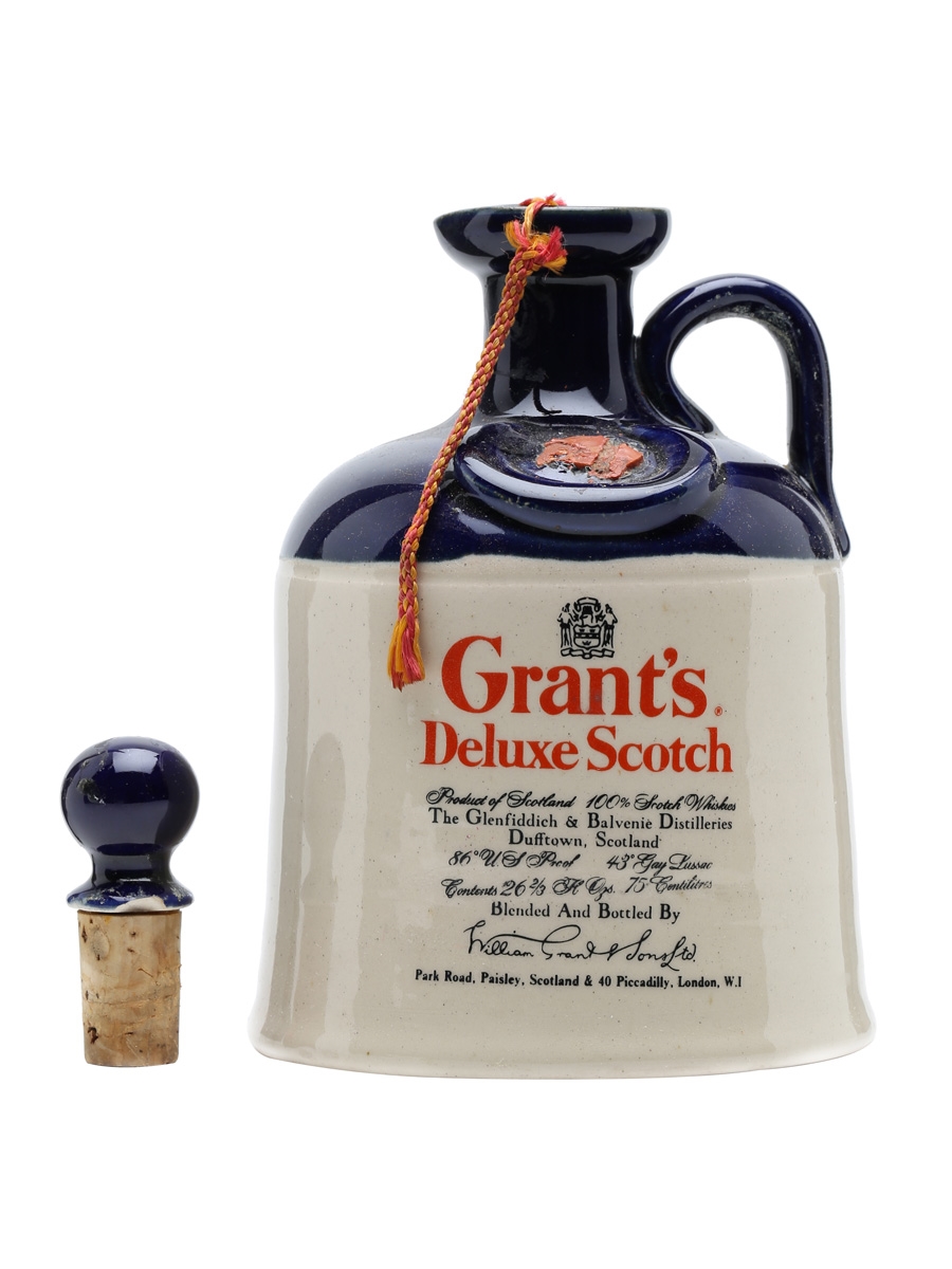 giá rượu Grant's Deluxe ceramic decanter