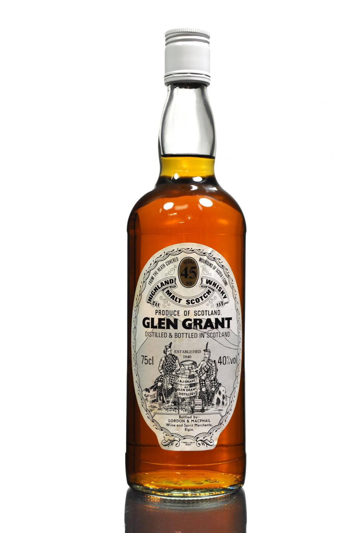 giá rượu Glen Grant 45 năm