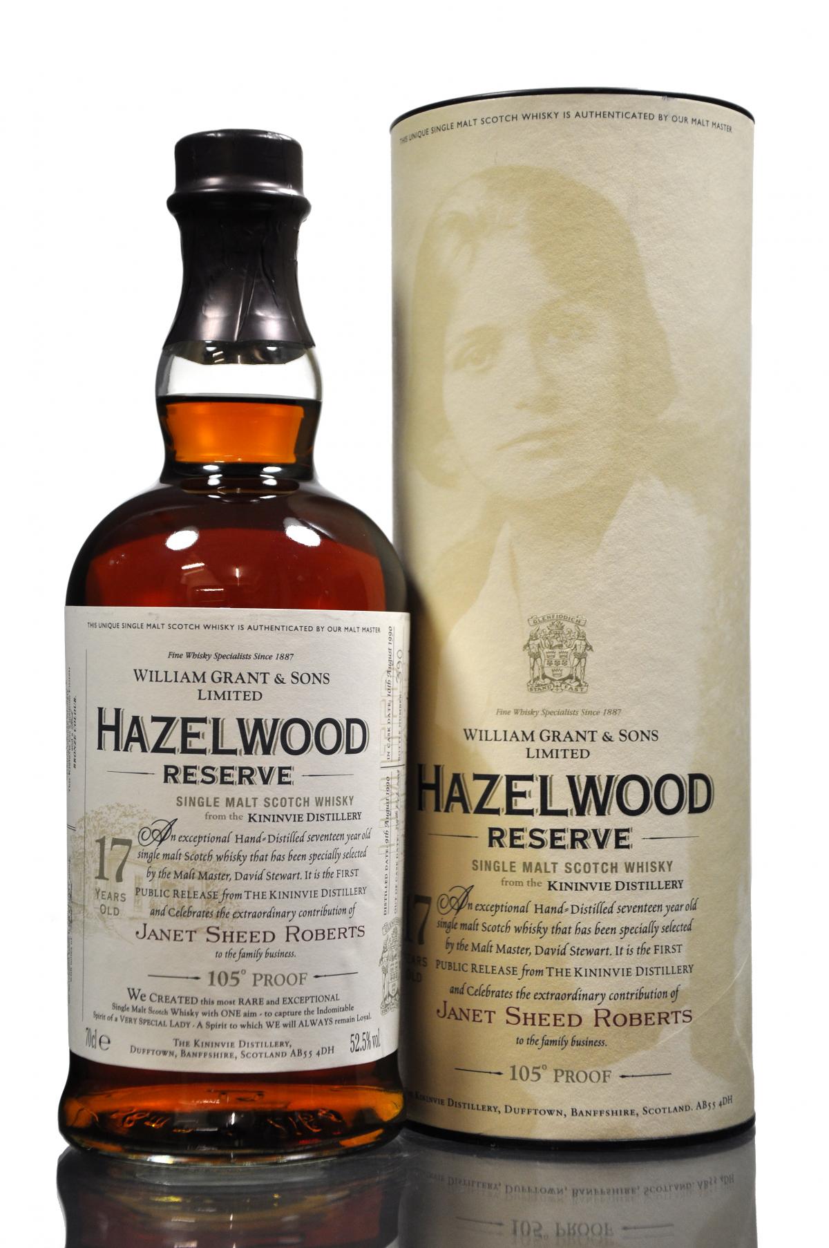 giá rượu Hazelwood Reserve 1990 17 năm