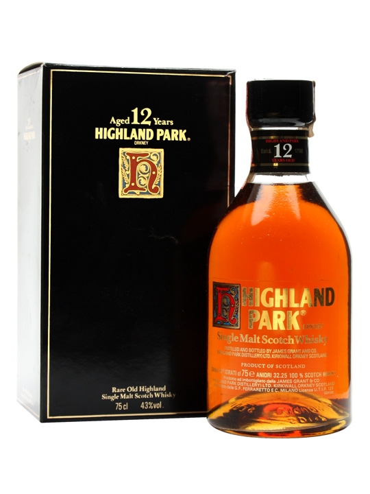 giá rượu Highland Park 12 năm