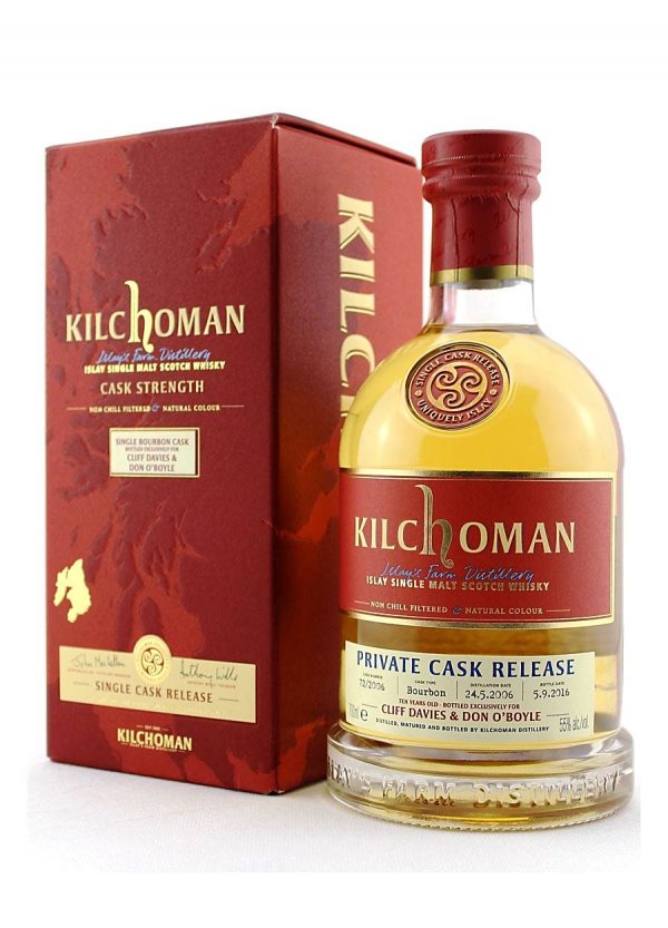 giá rượu Kilchoman 2006 10 năm