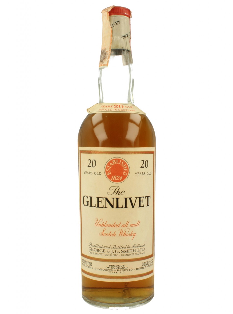 giá rượu Glenlivet 20 năm