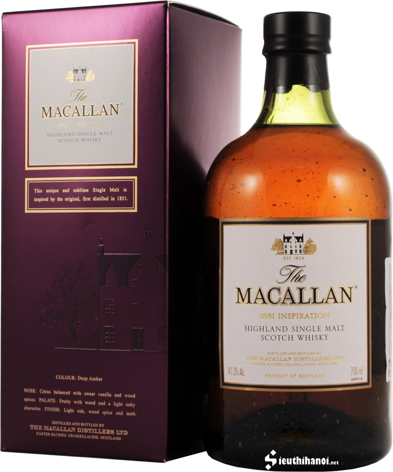rượu macallan 1851