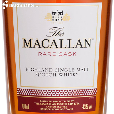 rượu the macallan rare cask