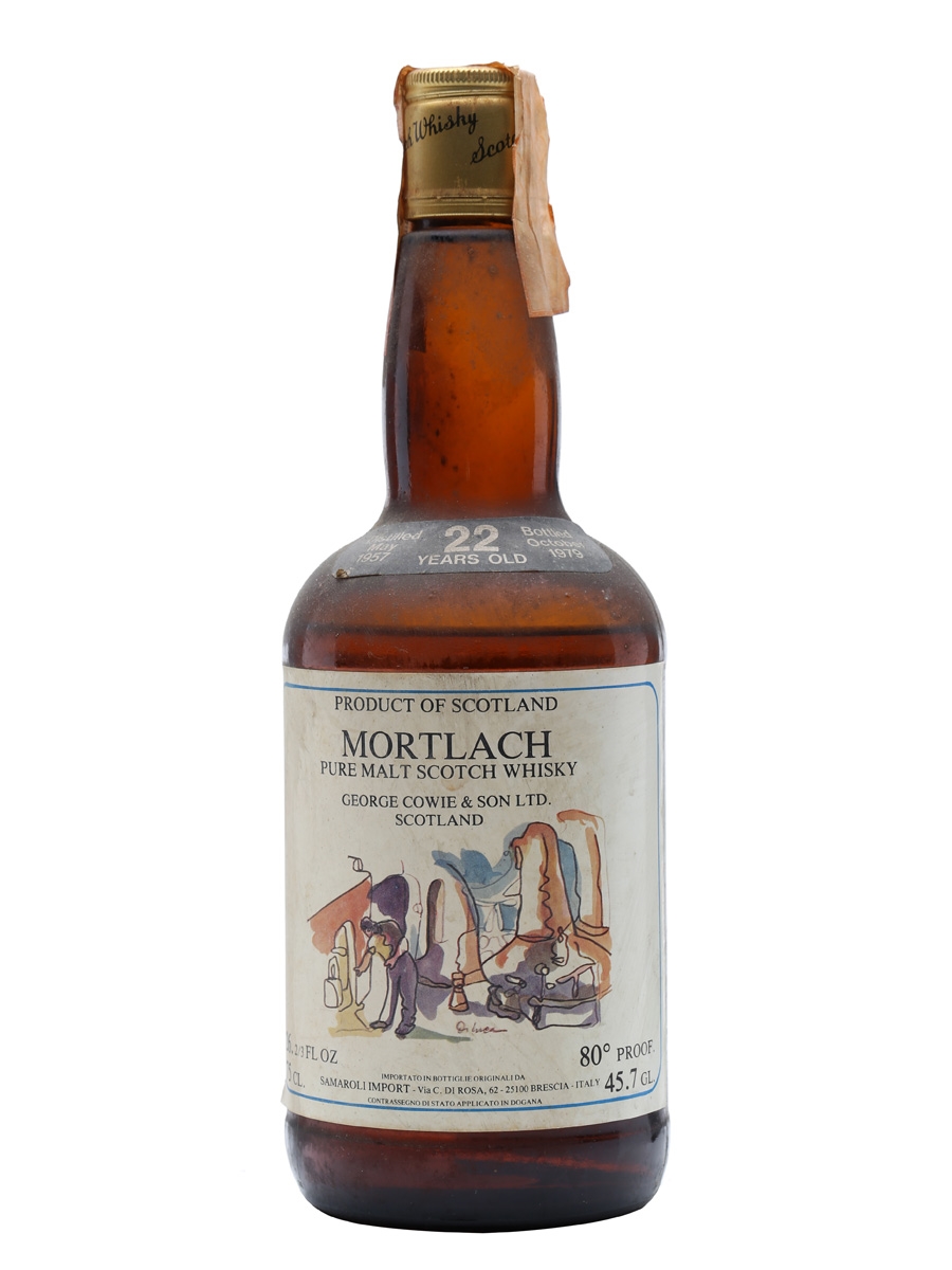 giá rượu Mortlach 1957 22 năm