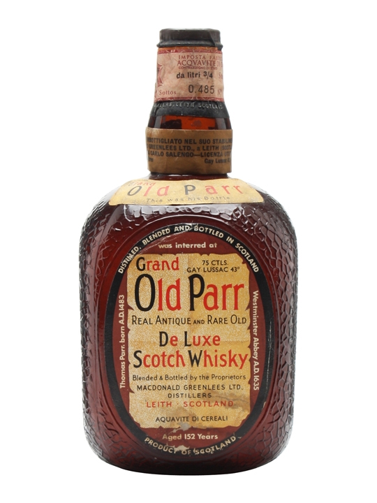 giá rượu Old Parr Spring Cap