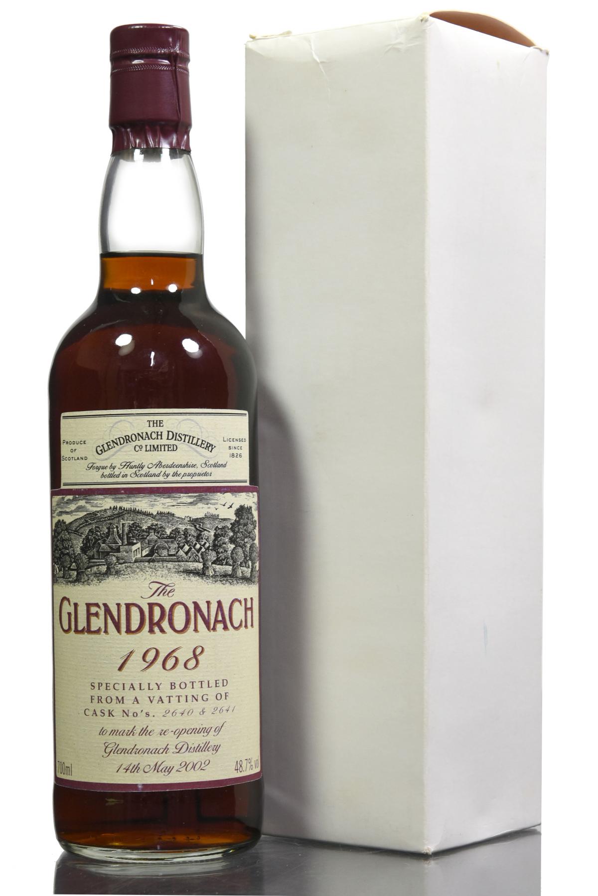 giá rượu Glendronach 1968