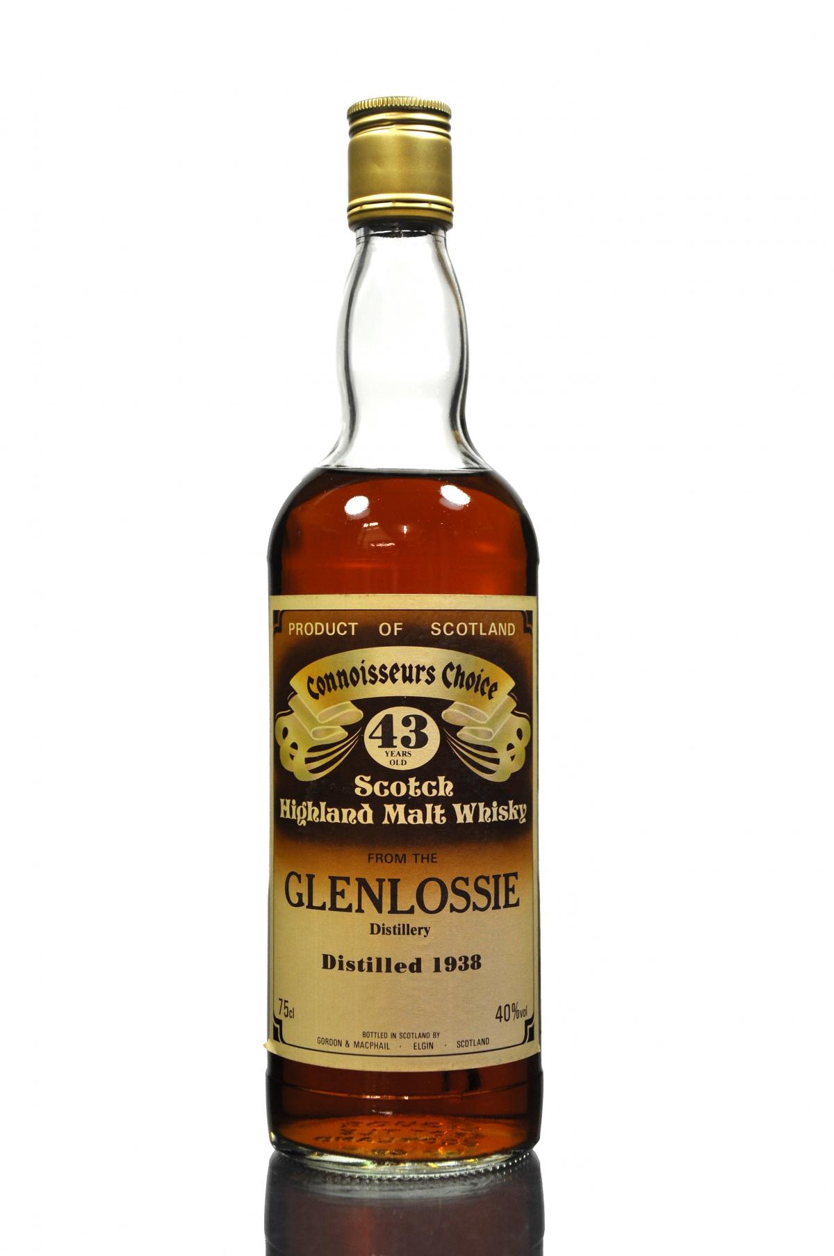 giá rượu Glenlossie 1938 43 năm