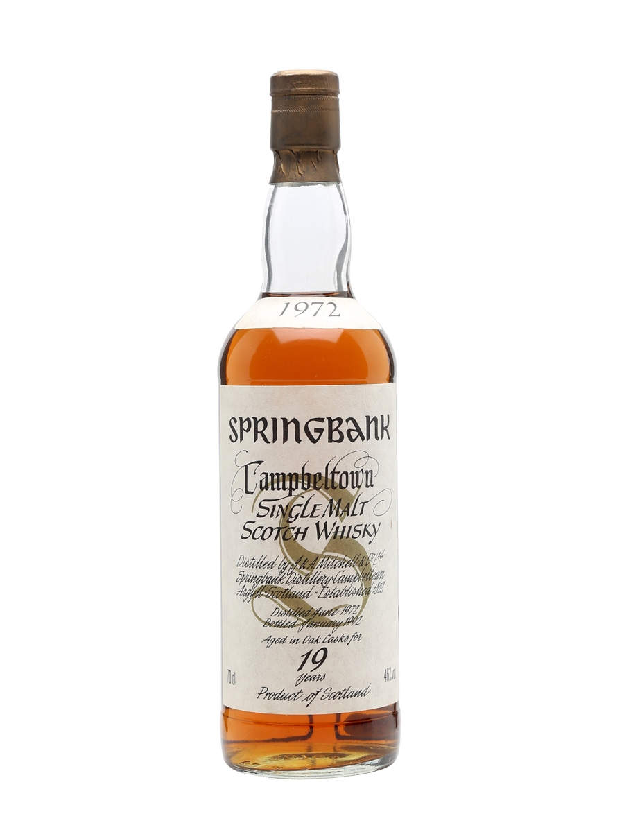 giá rượu Springbank 1972 19 năm