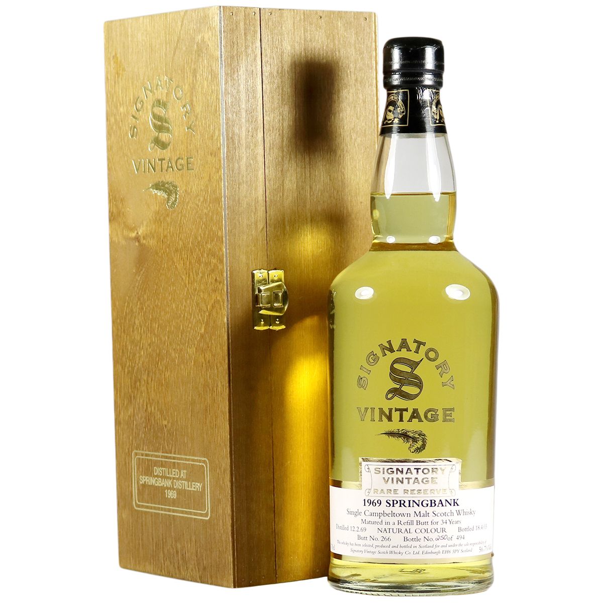 Mua rượu Springbank 1969 34 yo