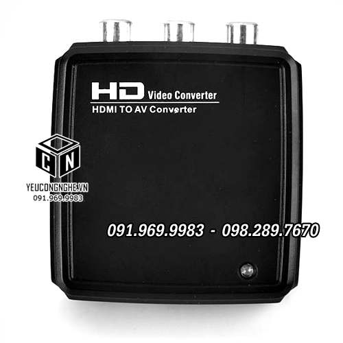 Bộ chuyển đổi tín hiệu từ HDMI sang AV chất lượng cao giá rẻ